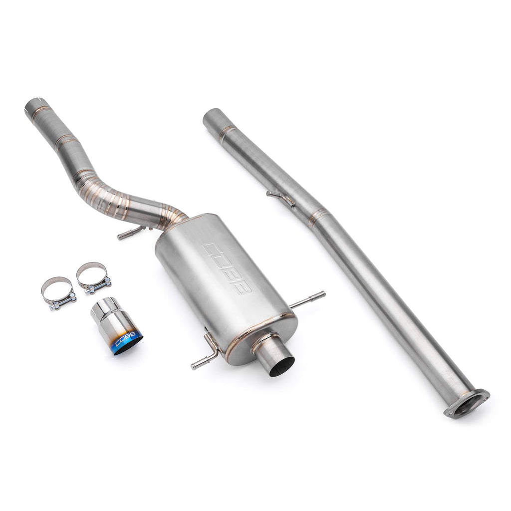 COBB - Titanium Catback Exhaust - Burnt Titanium Tip - 512140
