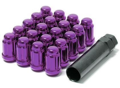 Muteki - Closed End Lug Nuts - Purple  - 12x1.50 - Set of 20 - NextGen Tuning