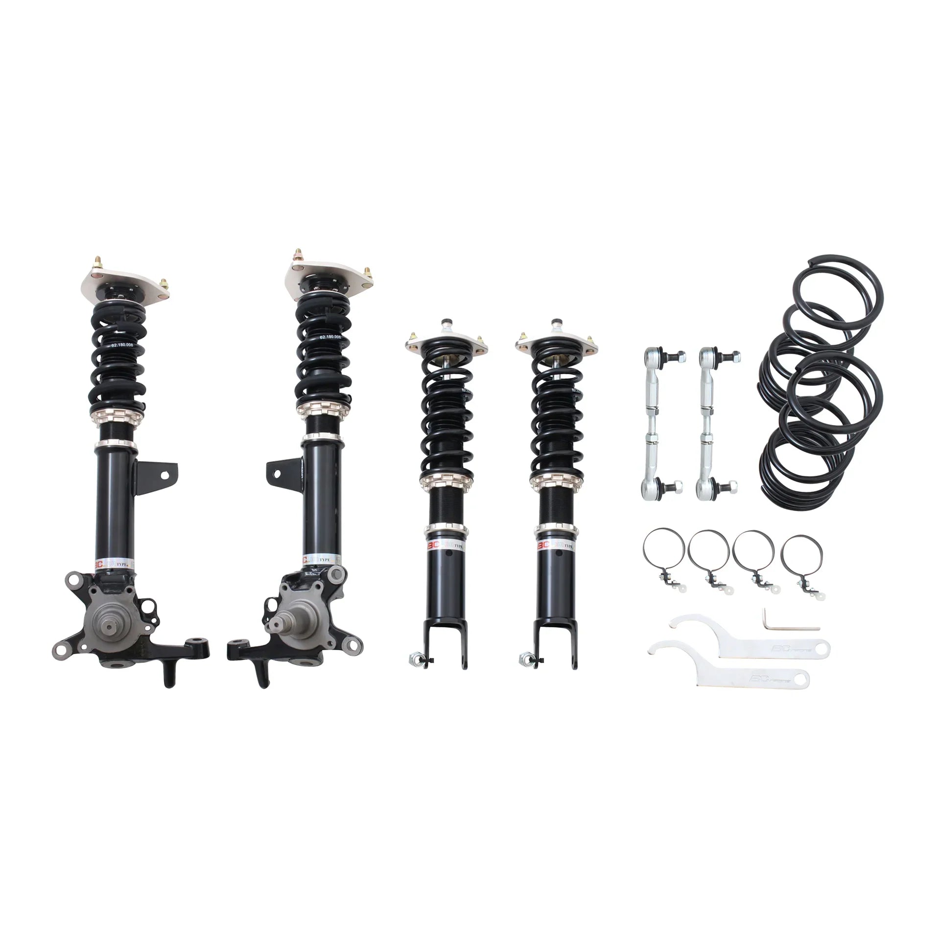 BC Racing BR Series Coilovers With Spindle - 2002-2006 Infiniti Q45 - D-71-BR-SP