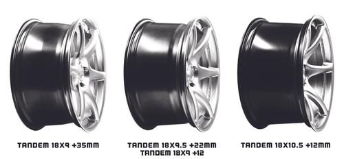 Kansei - Tandem Wheel - 18x9 +35mm - 5x100 - Gloss Gun Metal - NextGen Tuning