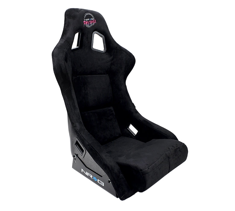 NRG Innovations - FRP Bucket Seat Prisma Edition - Large - Black/Pearlized Back - NextGen Tuning