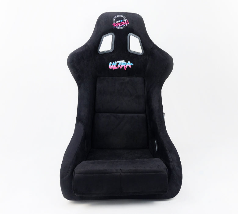 NRG Innovations - FRP Bucket Seat Ultra Edition - Large - Black/Gold Glitter Back - NextGen Tuning