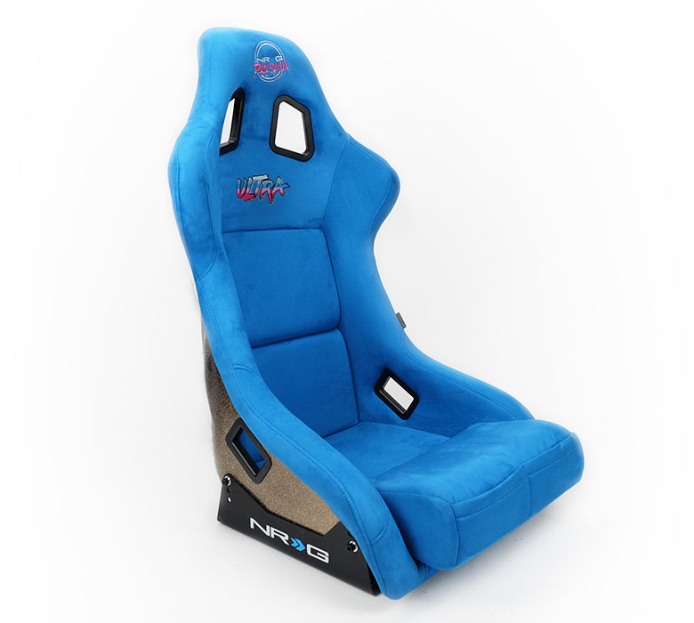 NRG Innovations - FRP Bucket Seat Ultra Edition - XLarge - Blue/Gold Glitter Back - FRP-304BL-ULTRA - NextGen Tuning
