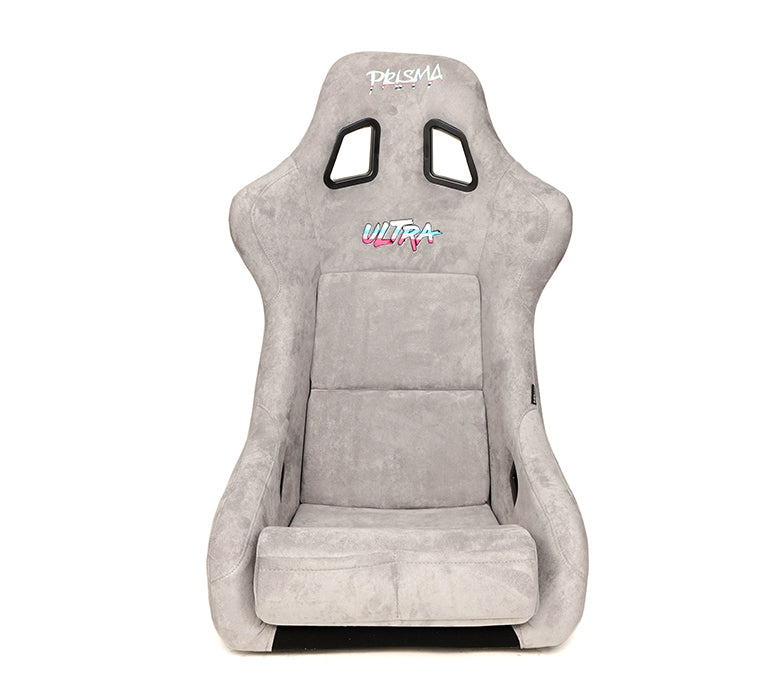 NRG Innovations - FRP Bucket Seat Ultra Edition - Medium - Gray/Gold Mix Back - NextGen Tuning
