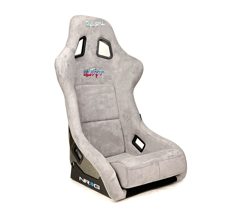 NRG Innovations - FRP Bucket Seat Ultra Edition - Large - Gray/Pearlized Back - NextGen Tuning