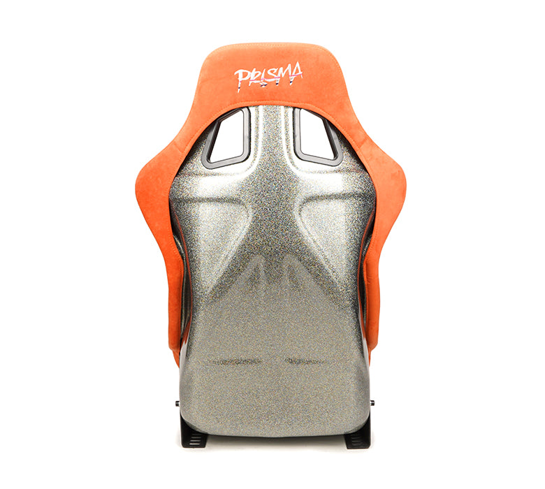 NRG Innovations - FRP Bucket Seat Ultra Edition - Large - Orange/Gray Pearlized Back - NextGen Tuning