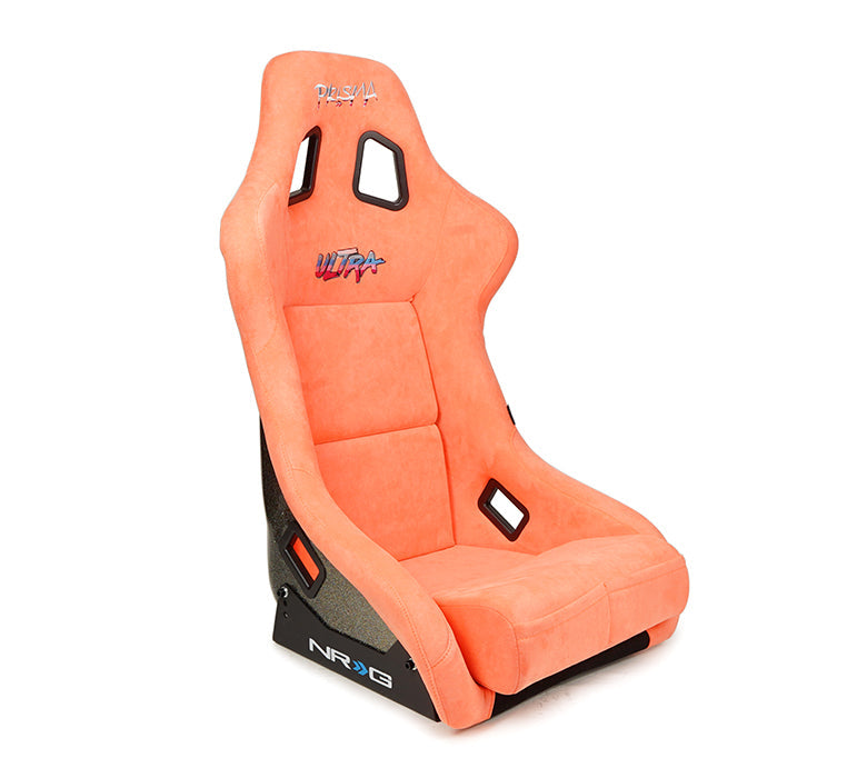 NRG Innovations - FRP Bucket Seat Ultra Edition - Large - Peach/Gray Pearlized Back - NextGen Tuning