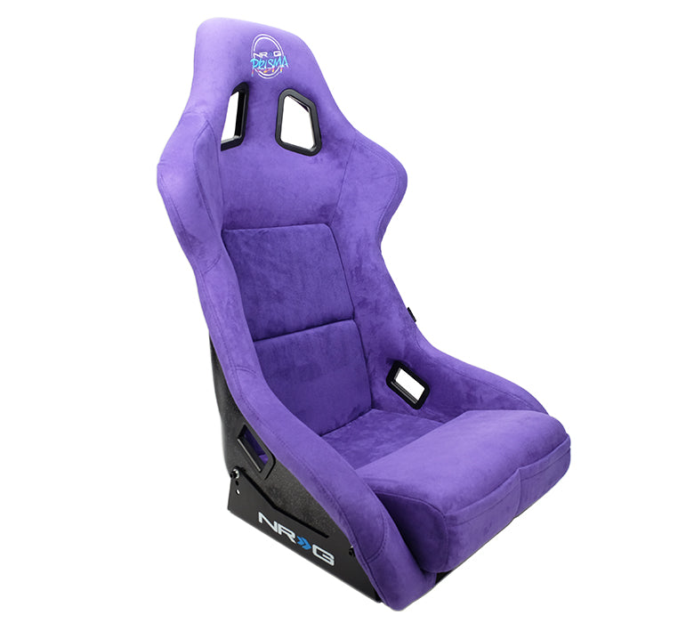 NRG Innovations - FRP Bucket Seat Prisma Edition - Large - Purple/Pearlized Back - NextGen Tuning