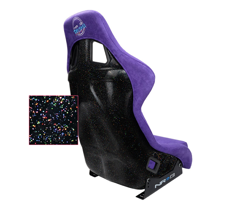 NRG Innovations - FRP Bucket Seat Prisma Edition - Large - Purple/Pearlized Back - NextGen Tuning