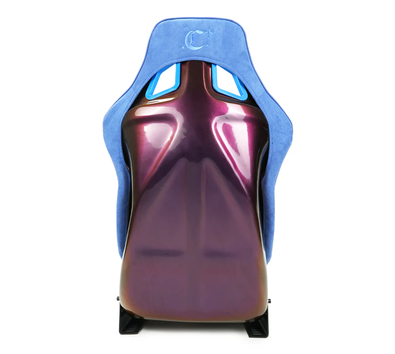 NRG Innovations - FRP Bucket Seat Chromatic Royal Blue Edition - Medium - Royal Blue/Chameleon Back - FRP-303RBL-CHRMTC - NextGen Tuning