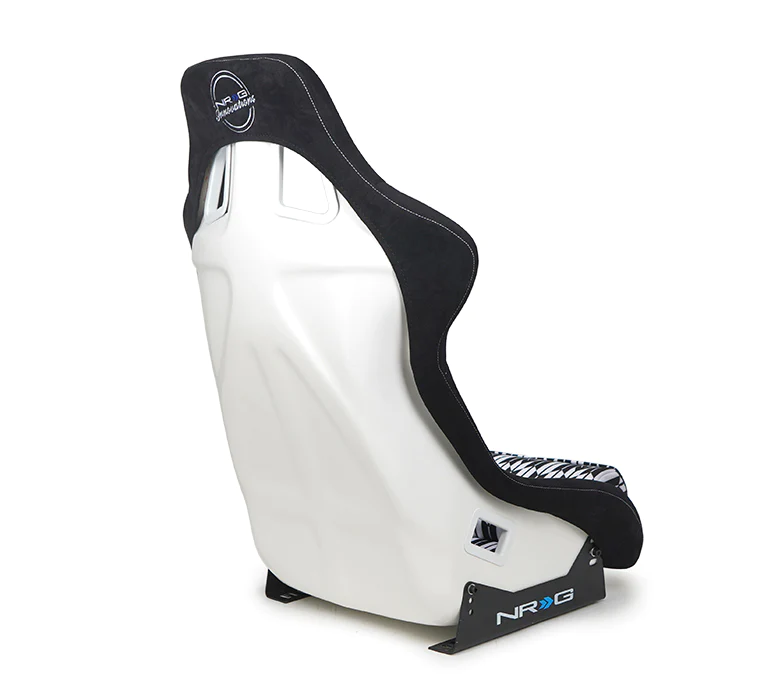 NRG Innovations - FRP Bucket Seat Yaba Print - Large - YAYA Design/White Back - FRP-302YABA - NextGen Tuning