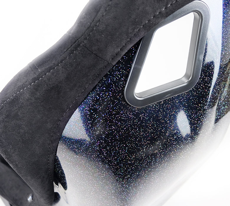 NRG Innovations - FRP Bucket Seat Prisma Edition - Medium - Black/Pearlized Back - NextGen Tuning