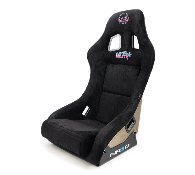 NRG Innovations - FRP Bucket Seat Ultra Edition - Medium - Black/Gold Mix Back - NextGen Tuning