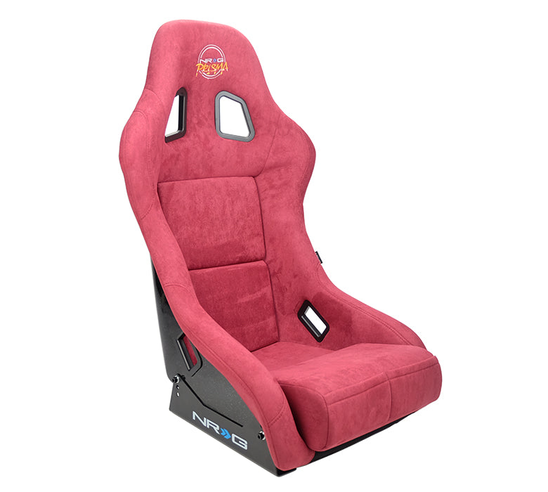 NRG Innovations - FRP Bucket Seat Prisma Edition - Medium - Maroon/Pearlized Back - NextGen Tuning