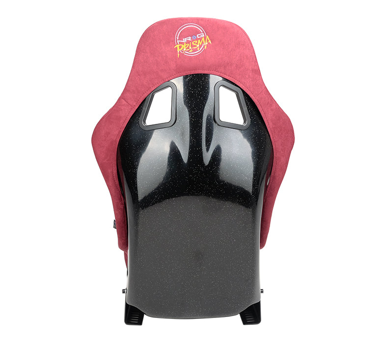 NRG Innovations - FRP Bucket Seat Prisma Edition - Medium - Maroon/Pearlized Back - NextGen Tuning