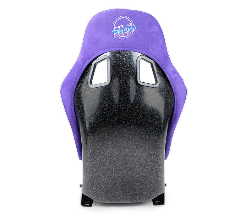 NRG Innovations - FRP Bucket Seat Prisma Edition - Medium - Purple Alcantara/Pearlized Back - NextGen Tuning