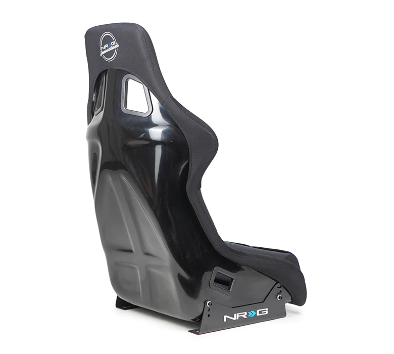 NRG Innovations - FRP Bucket Seat - XLarge - Black/Black Back - FRP-304BK-NRG - NextGen Tuning