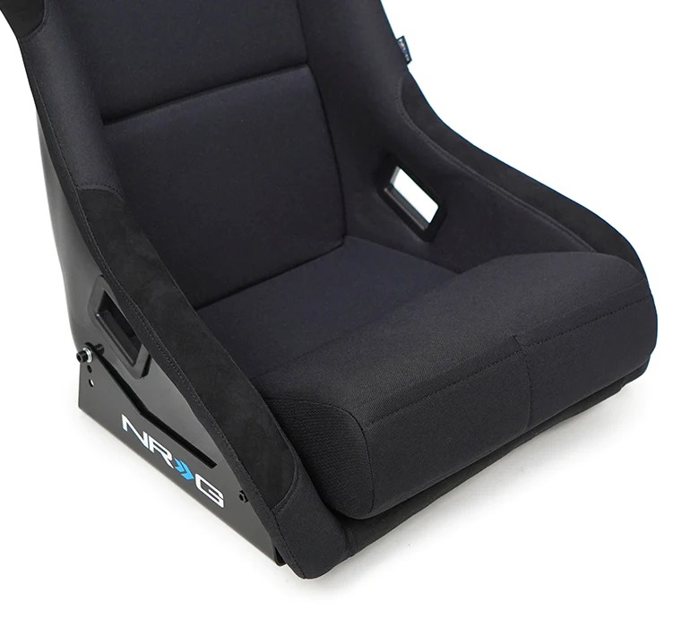 NRG Innovations - FRP Bucket Seat - XLarge - Black/Black Back - FRP-304BK-NRG - NextGen Tuning