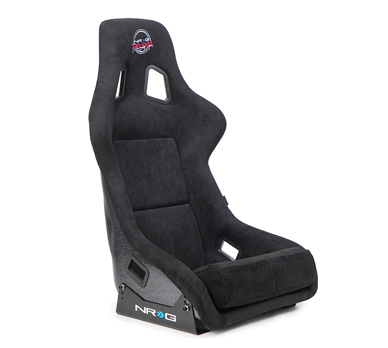 NRG Innovations - FRP Bucket Seat Prisma Edition - XLarge - Black/Pearlized Back - FRP-304BK-PRISMA - NextGen Tuning