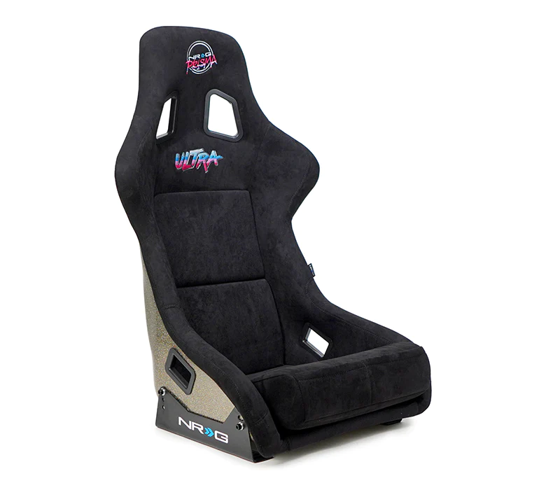 NRG Innovations - FRP Bucket Seat Ultra Edition - XLarge - Black/Gold Glitter Back - FRP-304BK-ULTRA - NextGen Tuning