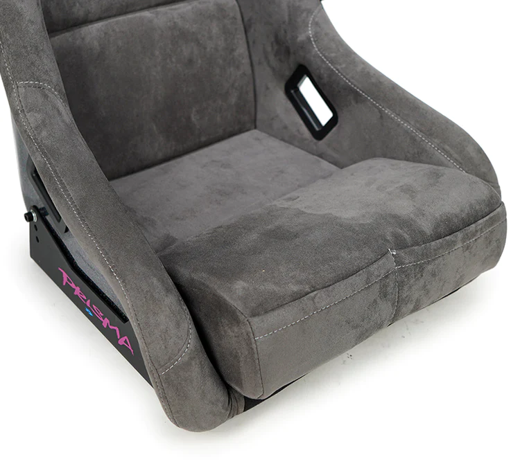 NRG Innovations - FRP Bucket Seat Prisma Edition - Medium - Gun Metal/Mix Sparkled Back - NextGen Tuning