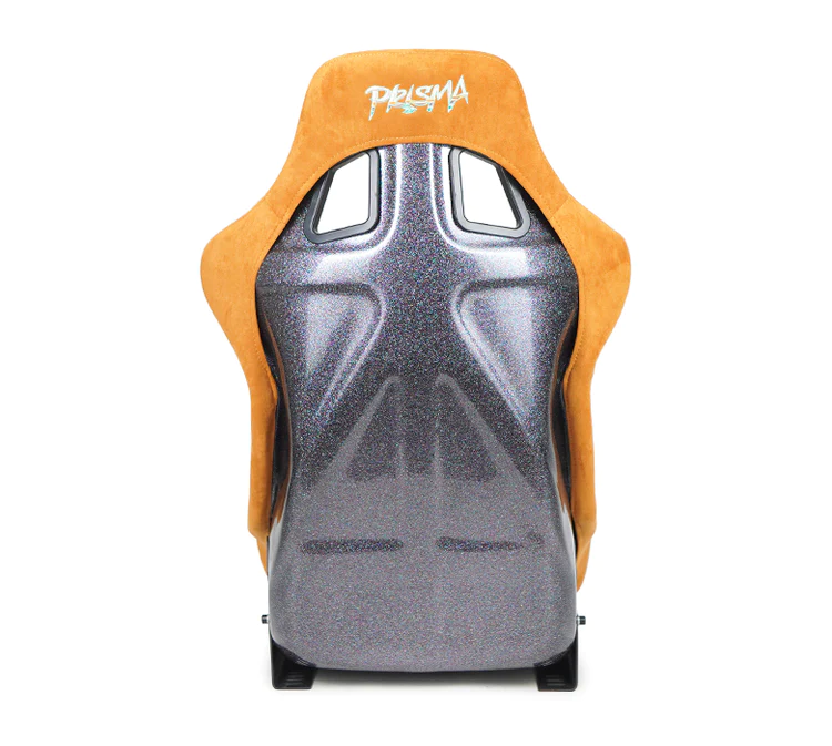 NRG Innovations - FRP Bucket Seat Prisma Edition - Medium - Tan/Mix Sparkled Back - NextGen Tuning