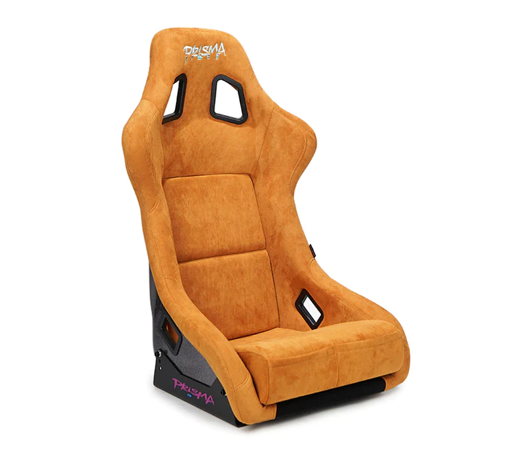 NRG Innovations - FRP Bucket Seat Prisma Edition - Large - Tan/Mix Sparkled Back - NextGen Tuning