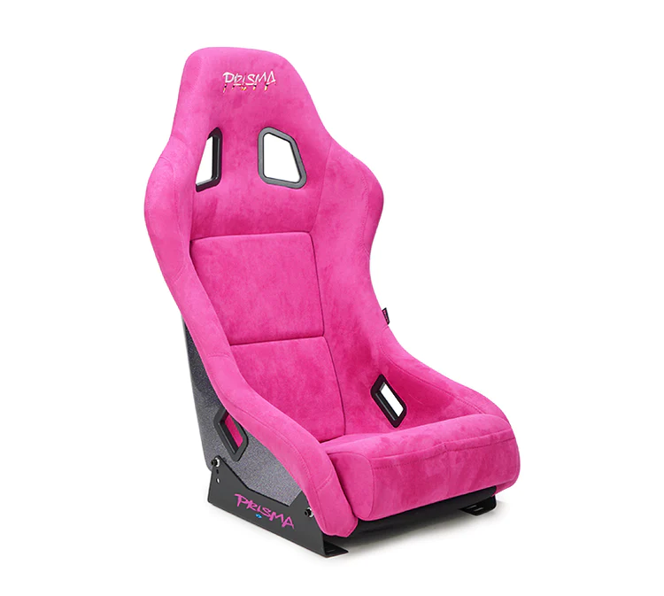 NRG Innovations - FRP Bucket Seat Prisma Wonda Edition - Medium - Fushia/Mix Sparkled Back - NextGen Tuning