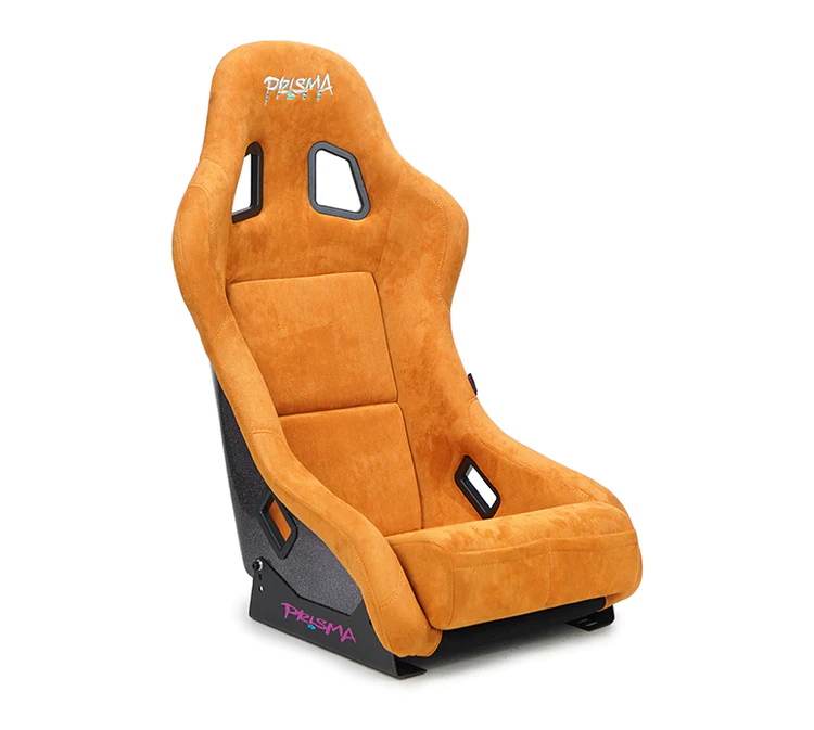 NRG Innovations - FRP Bucket Seat Prisma Edition - Medium - Tan/Mix Sparkled Back - NextGen Tuning