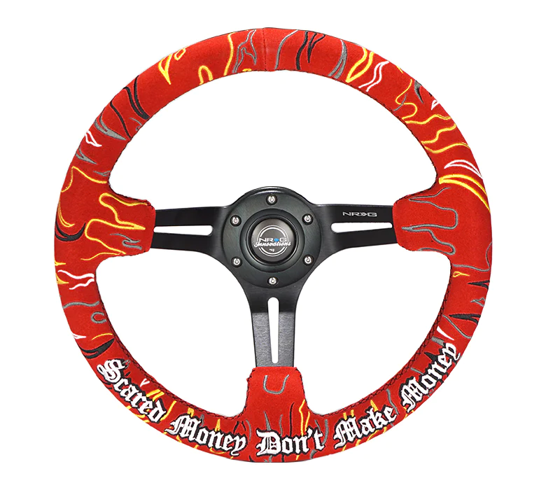 NRG Innovations - Reinforced Series Steering Wheel - Ryan Litteral NRG Innovations - Reinforced Series Steering Wheel - Ryan Litteral