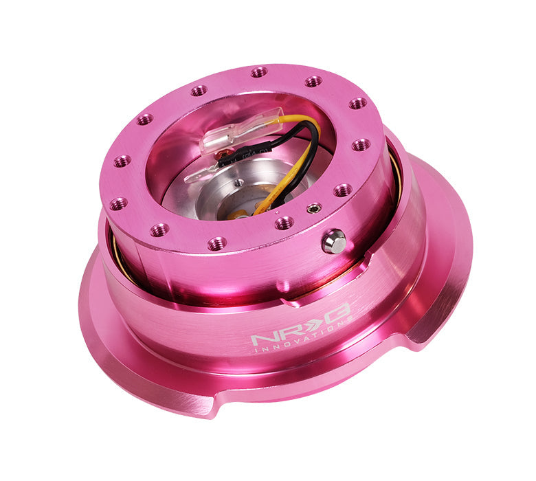 NRG Innovations - Gen 2.8 Quick Release - Pink Body / Pink Ring - NextGen Tuning