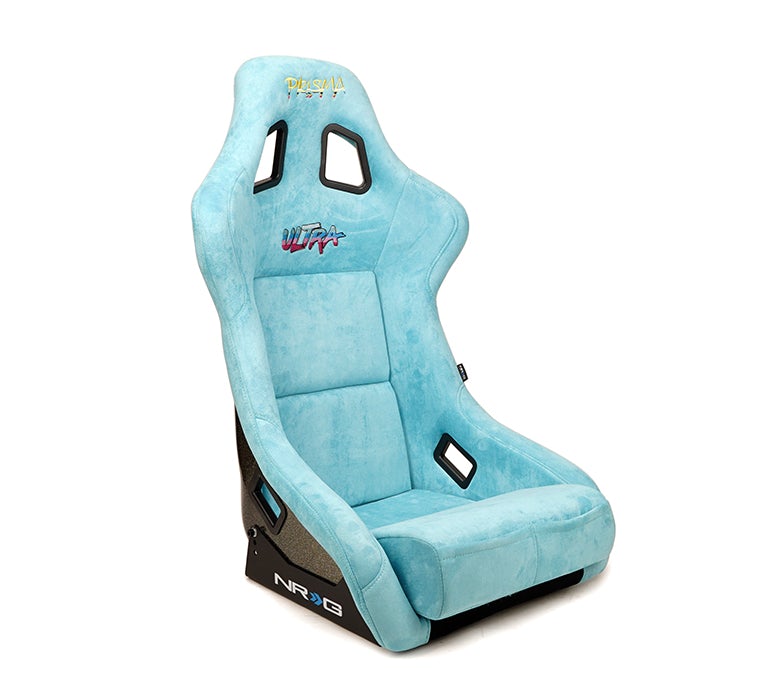 NRG Innovations - FRP Bucket Seat Ultra Edition - Medium - Teal/Gray Pearlized Back - NextGen Tuning