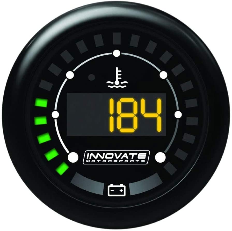 Innovate Motorsports - MTX-D Water Temperature & Battery Gauge Kit - 120-280F | 6-25VDC - NextGen Tuning