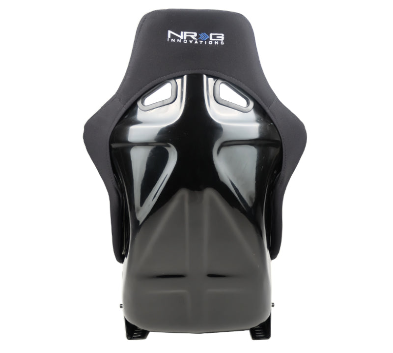 NRG Innovations - FRP Race Style Bucket Seat - Large - Black/Black Back - FRP-301 - NextGen Tuning