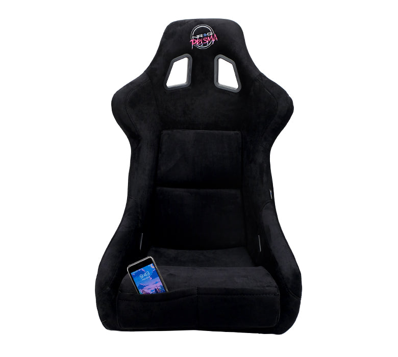 NRG Innovations - FRP Bucket Seat Prisma Edition - XLarge - Black/Pearlized Back - FRP-304BK-PRISMA - NextGen Tuning