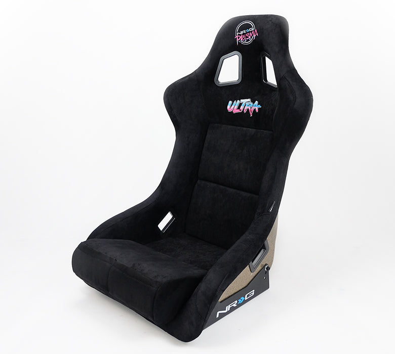 NRG Innovations - FRP Bucket Seat Ultra Edition - XLarge - Black/Gold Glitter Back - FRP-304BK-ULTRA - NextGen Tuning