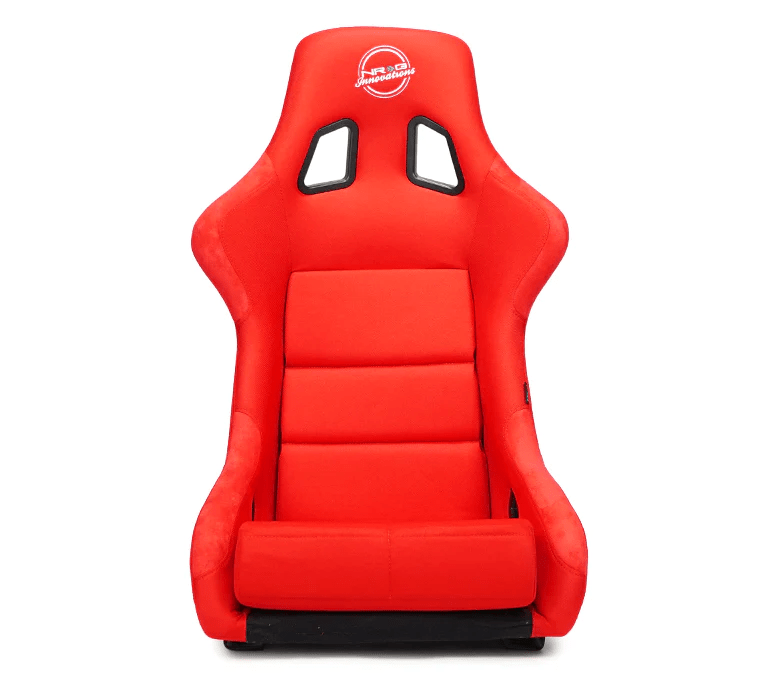 NRG Innovations - FRP Bucket Seat - XLarge - Red/Black Back - FRP-304RD-NRG - NextGen Tuning