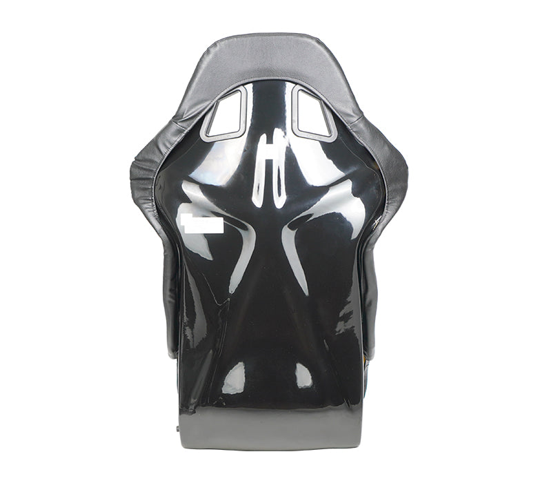 NRG Innovations - FRP FIA Competition Vinyl Water Resistant Bucket Seat - Large - Black/Black Back - FRP-RS500-SHIELD - NextGen Tuning