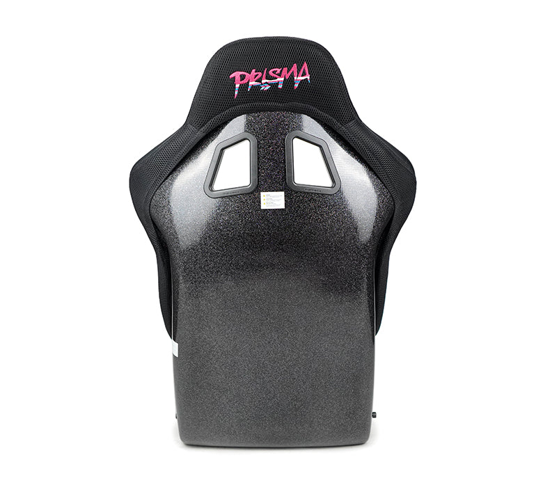 NRG Innovations - FRP FIA Competition Bucket Seat Prisma Edition - Large - Black/Black Back - FRP-RS500M-BK-PRISMA - NextGen Tuning