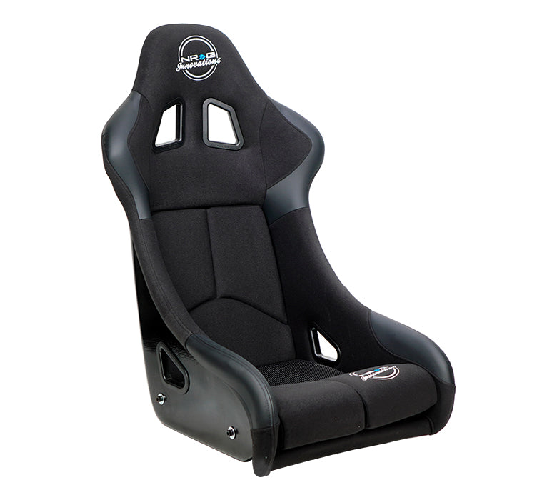 NRG Innovations - FRP FIA Competition Bucket Seat - Large - Black/Black Back - FRP-RS500M - NextGen Tuning