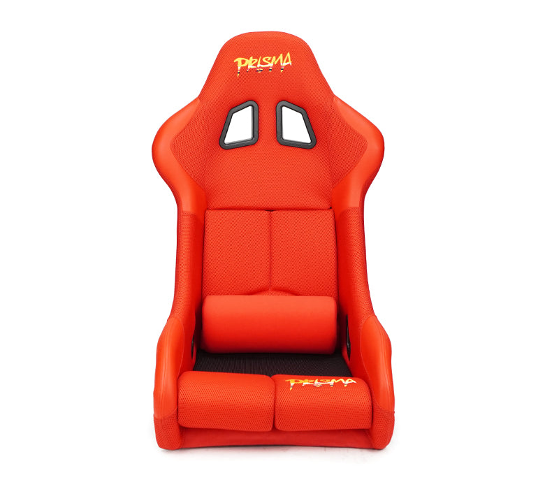 NRG Innovations - FRP FIA Competition Bucket Seat Prisma Edition - Large - Red/Black Sparkled Back - FRP-RS500M-RD-PRISMA - NextGen Tuning