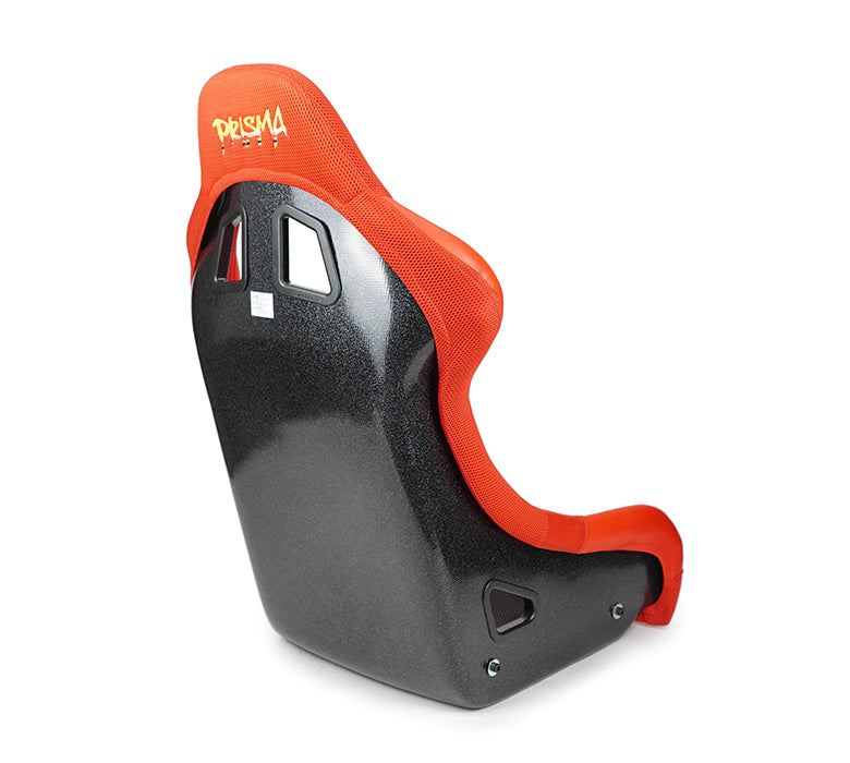 NRG Innovations - FRP FIA Competition Bucket Seat Prisma Edition - Large - Red/Black Sparkled Back - FRP-RS500M-RD-PRISMA - NextGen Tuning