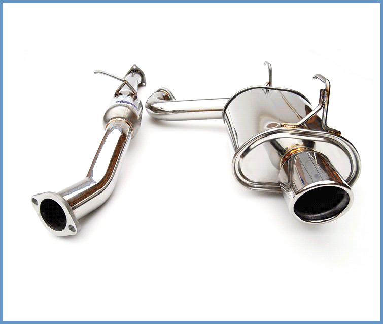 Invidia - Q300 Catback Exhaust - Rolled Polished Tip - HS00HS1GS3 - NextGen Tuning