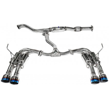 Invidia Gemini R400 Catback Exhaust Burnt Tips HS11STIGM4ST