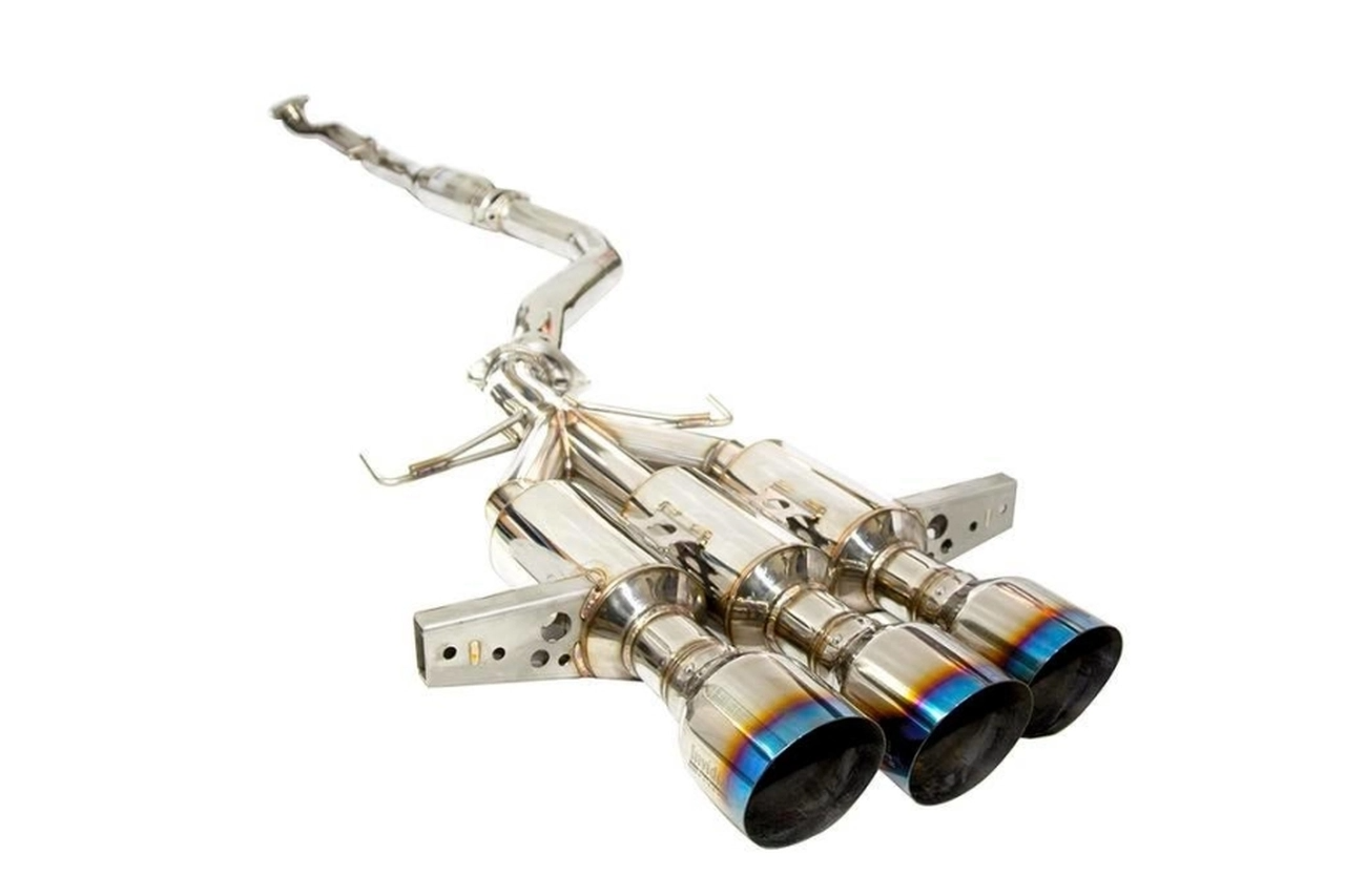 Invidia - Gemini R400 Titanium Catback Exhaust - Burnt Tips - HS17CTRFTG3ST - NextGen Tuning