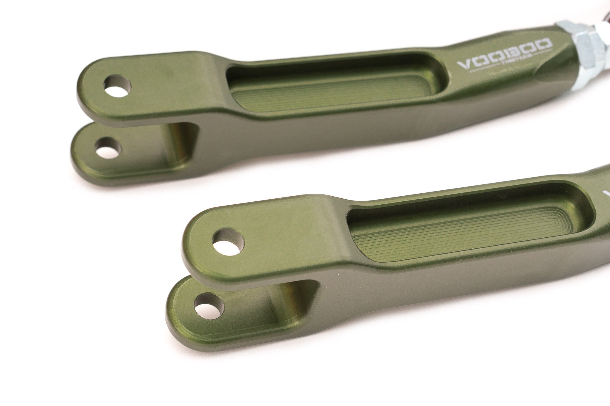 Voodoo13 - High Clearance Rear Camber Arms - Hard Green - RCNS-0401HG