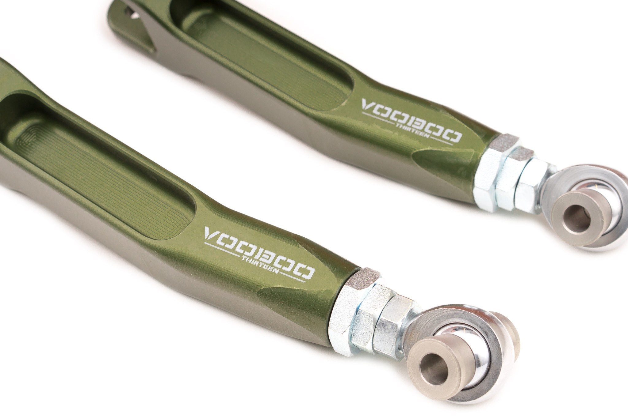Voodoo13 - High Clearance Rear Camber Arms - Hard Green - RCNS-0401HG