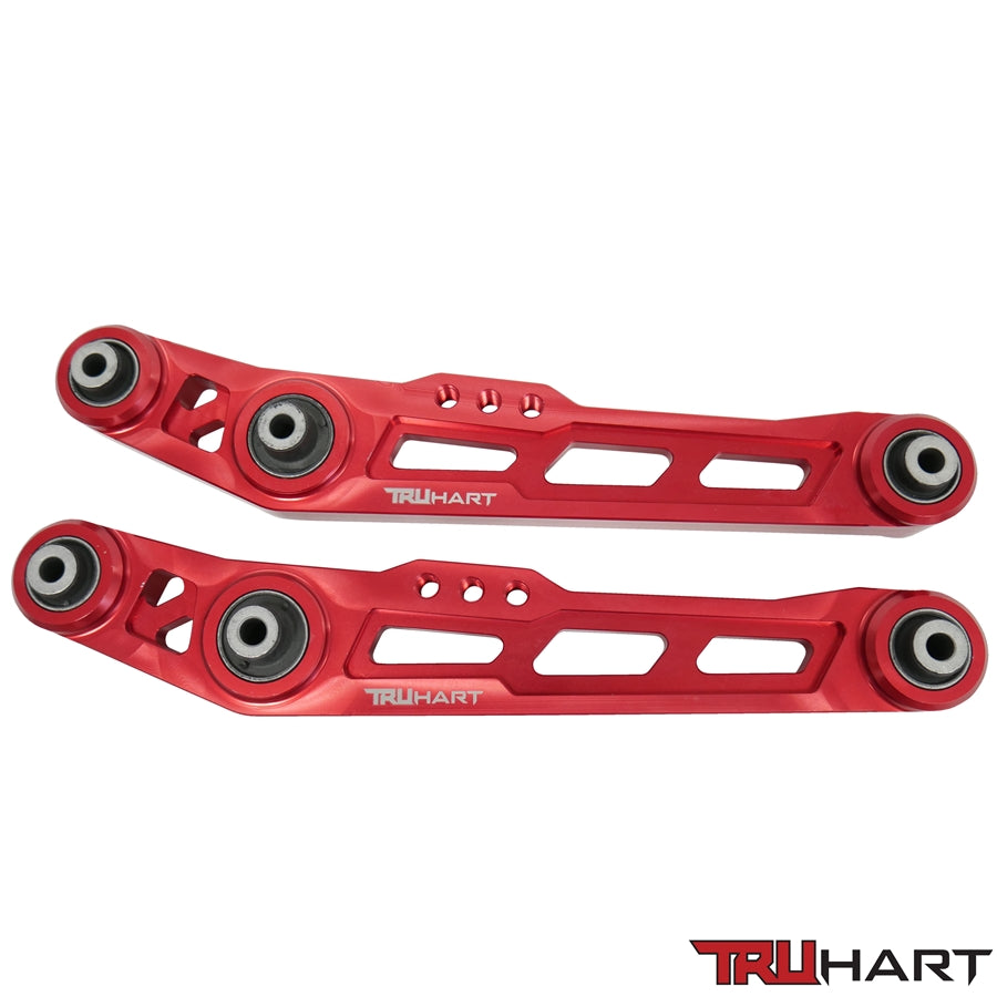 TruHart - Rear Lower Control Arms - Anodized Red - Rear Fork Lower Mounts - TH-H101-RE - NextGen Tuning