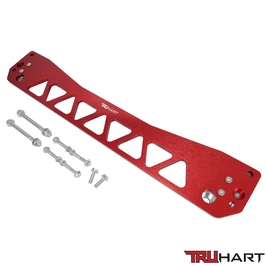 TruHart - Rear Subframe Brace - Anodized Red - TH-H112-RE - NextGen Tuning