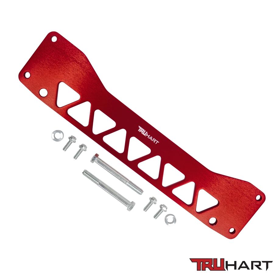 TruHart - Rear Subframe Brace - Anodized Red - TH-H113-RE - NextGen Tuning